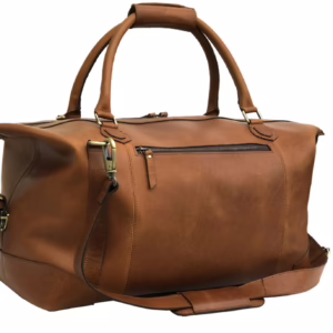 Cognac-xxo--leather-travel-bag. ''high class''